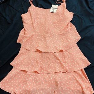 Pink forever 21 floral dress